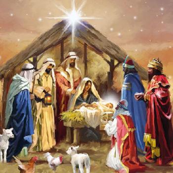 Nativity Collage - Servietten 33x33 cm
