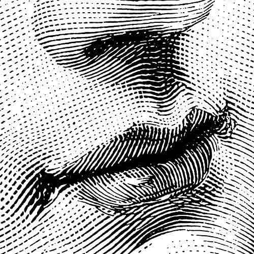 Kiss Zeichnung Servietten 33x33 cm