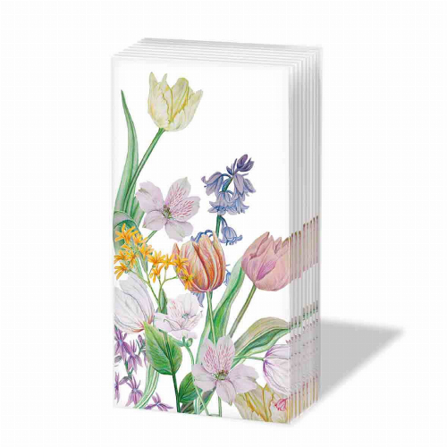 Frühlingsblumen - Taschentücher