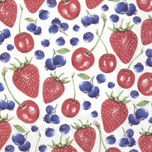 Little lovely berries - Servietten