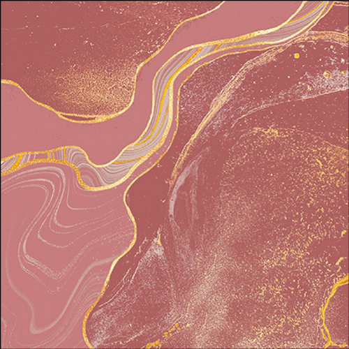 Marmor rosa - Servietten 33x33 cm